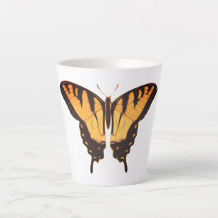Tiger Swallowtail Butterfly Latte Mug