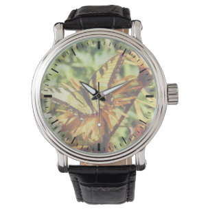 Tiger Swallowtail on Yellow Wildflower Watch