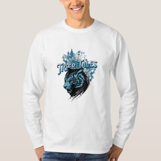 Tiger Tales Long Sleeve T-Shirt (Front)