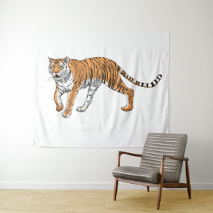 Tiger Tapestry