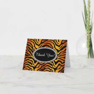 Tiger Thank You Card