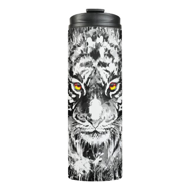 Tiger Thermal Tumbler | Tiger Travel Mug (Front)