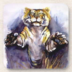 Tiger Tiger Cork Coaster