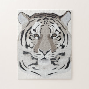 Tiger, tiger face, symbol of 2022  jigsaw puzzle
