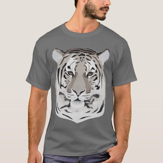 Tiger, tiger face, symbol of 2022  T-Shirt (Front)