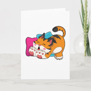 Tiger tired card