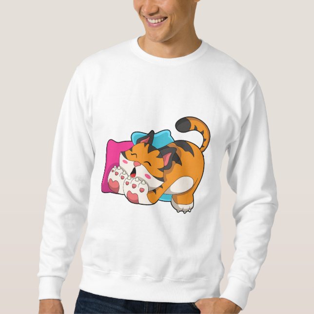 Tiger tired sweatshirt (Front)