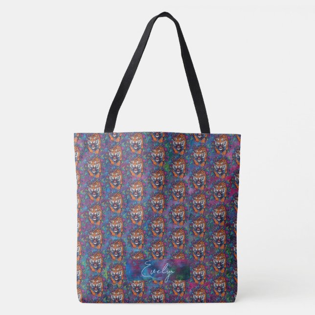 Tiger Tote Bag (Front)