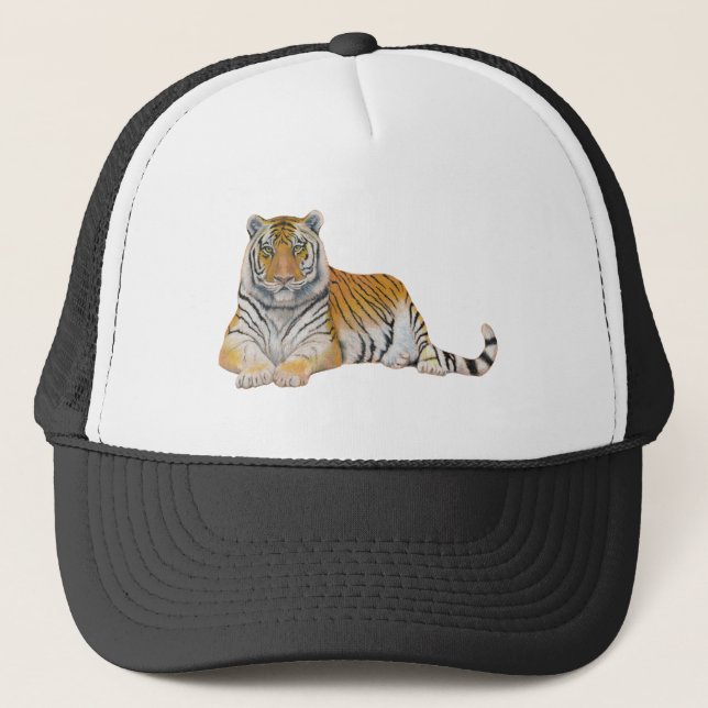 Tiger Trucker Hat (Front)