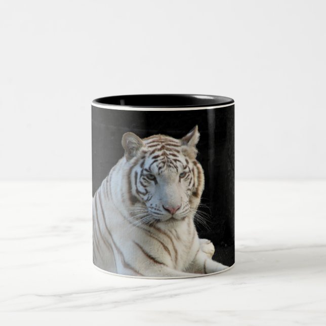 Tiger Two-Tone Coffee Mug (Center)
