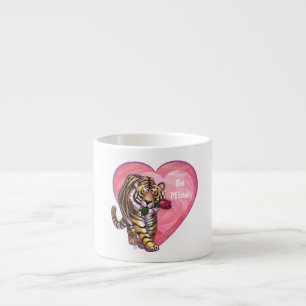 Tiger Valentine's Day Espresso Cup