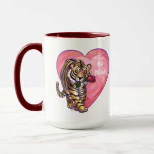 Tiger Valentine's Day Mug