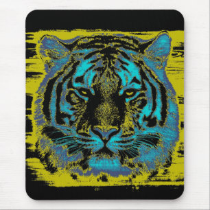 Tiger Vintage Mouse Pad
