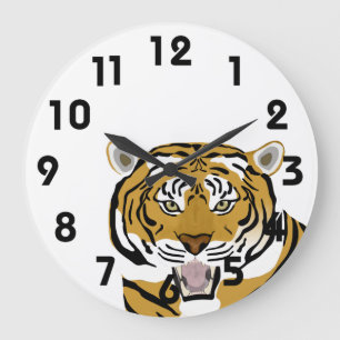 Tiger Wall Clock