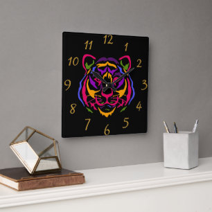 Tiger Wall Clock