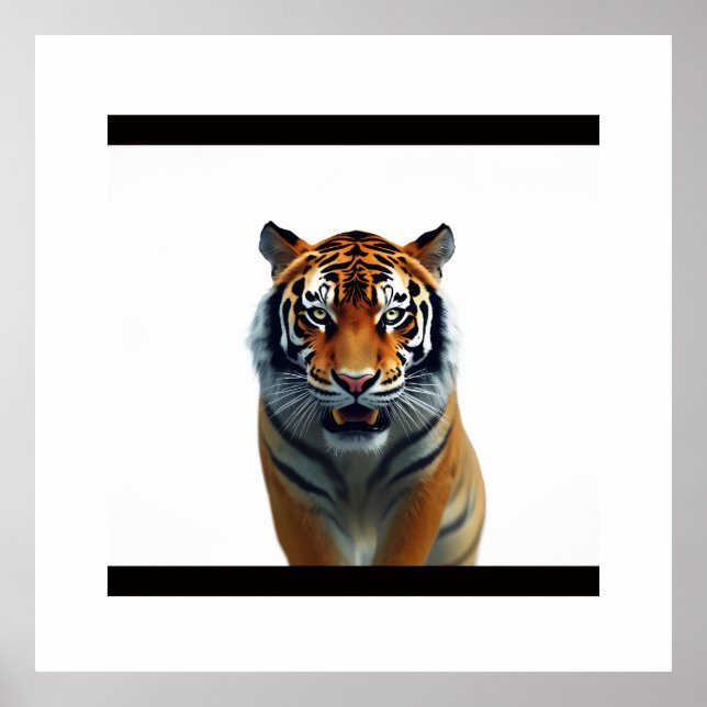 Tiger watching poster (Front)