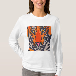 Tiger (white) - Women's Long Sleeve Shirt