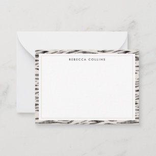 Tiger Wild Animal Skin Pattern Card