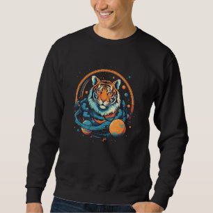 Tiger Wild Animal Tiger Men Women Kids 4 Sweatshirt
