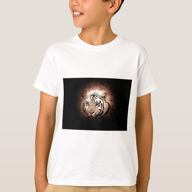 Tiger - Wild Big Cat T-Shirt (Front)