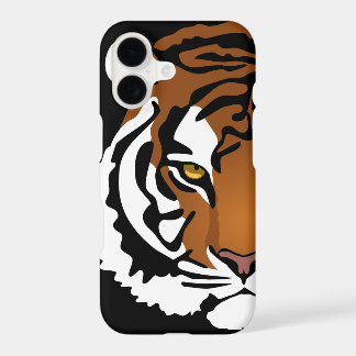 Tiger, Wild Cat on Black