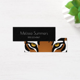 Tiger, Wild Cat on Black