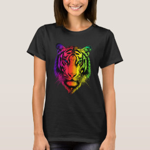 Tiger Wilderness I Love Tigers Wild Big Cats Cute  T-Shirt