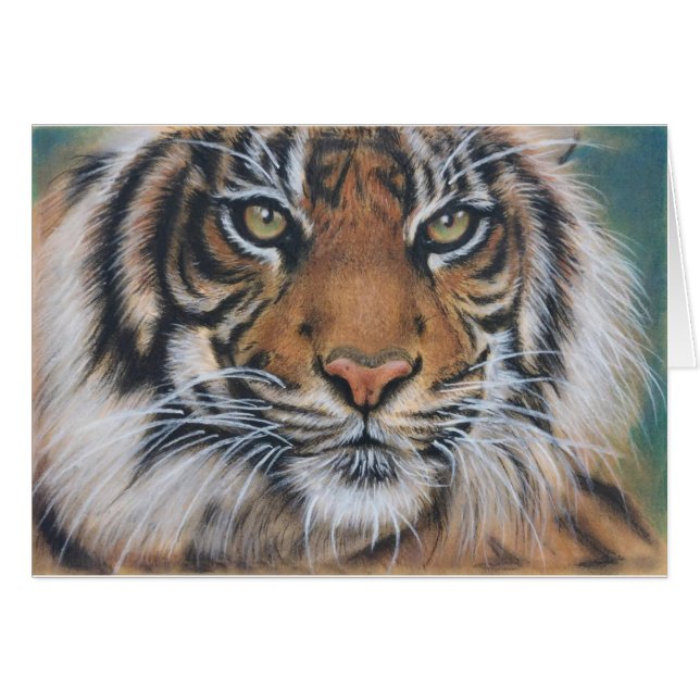 Tiger Wildlife Animal art (Front Horizontal)