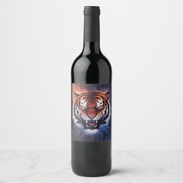tiger wine label (Front)