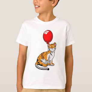 Tiger with Balloon T-Shirt