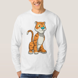 Tiger with Butterfly T-Shirt