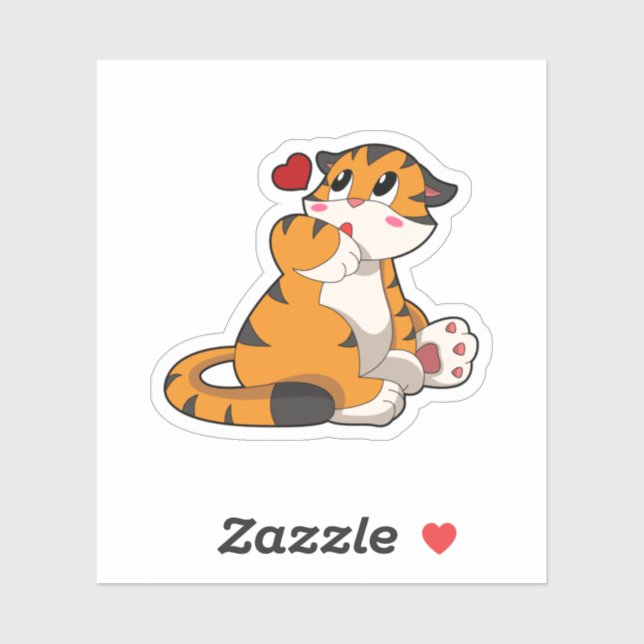 Tiger with Heart (Sheet)