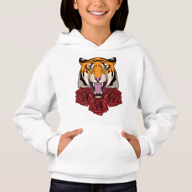 Tiger with Roses (Front)