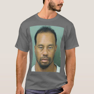 TIGER WOODS MUGSHOT T-Shirt