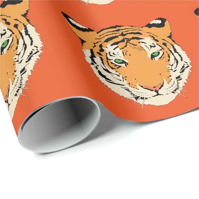 Tiger Wrapping Paper (Roll Corner)
