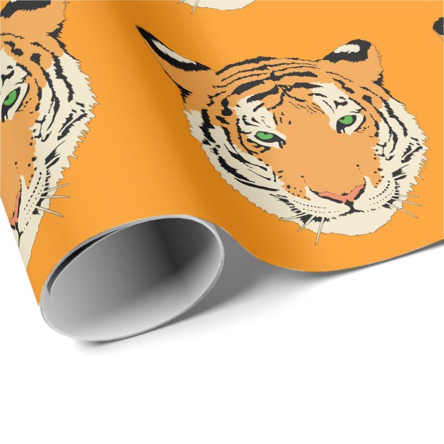Tiger Wrapping Paper (Roll Corner)