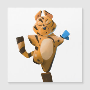 tiger year cartoon magnet
