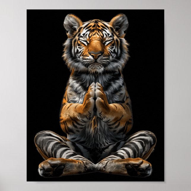 Tiger Yoga  Poster (Front)