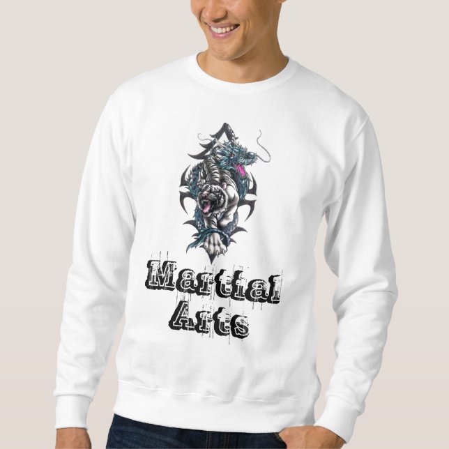 TigerDragon2, MartialArts Sweatshirt (Front)