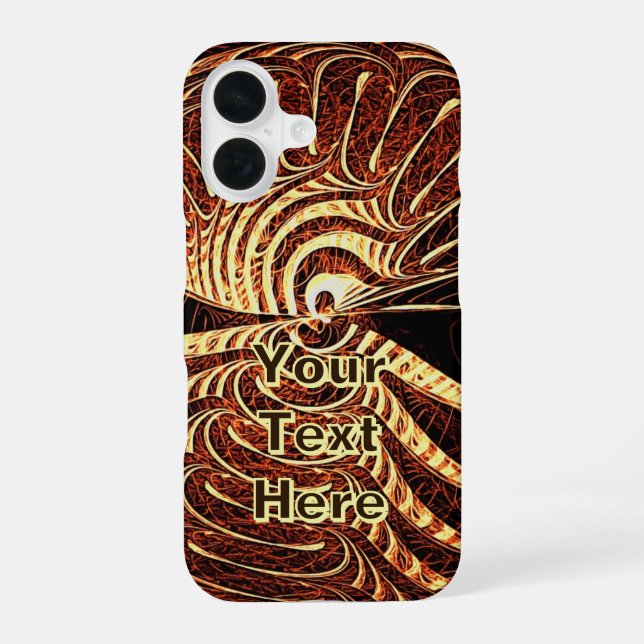 Tigerfish iPhone 16 Case (Back)