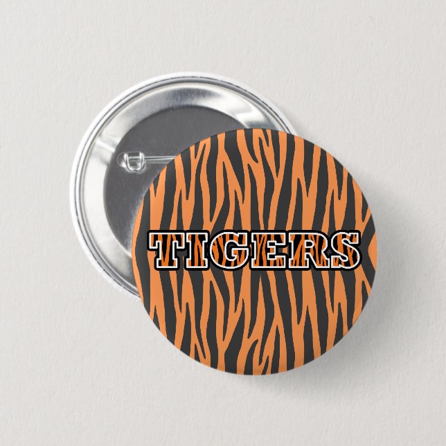 TIGERS Button (Front & Back)