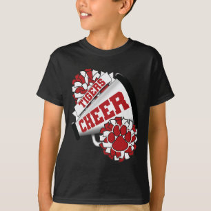Tigers Cheerleading Ck To School Cheer Team Spirit T-Shirt