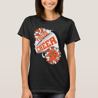 Tigers Cheerleading Ck To School Cheer Team Spirit T-Shirt