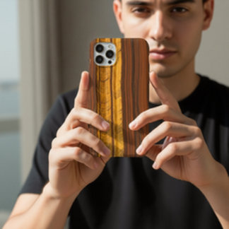 Tiger's Eye Gemstone Case-Mate iPhone Case