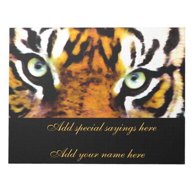 TIGER'S EYE'S_ NOTEPAD (Front)