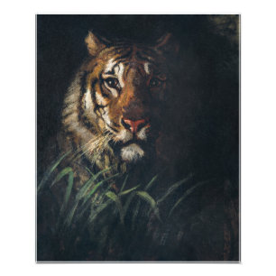 Tiger's Head painting by Abbott Handerson Thayer Photo Print