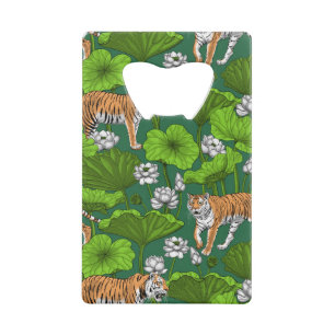 Tigers in the white lotus pond