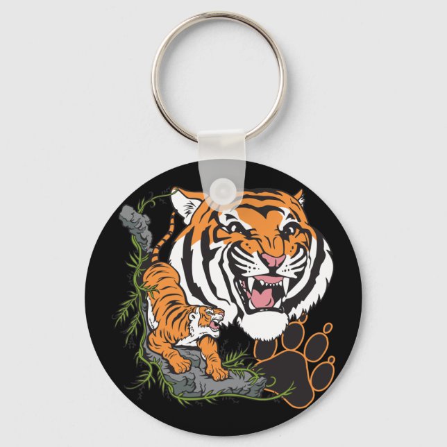 Tigers Key Ring (Front)