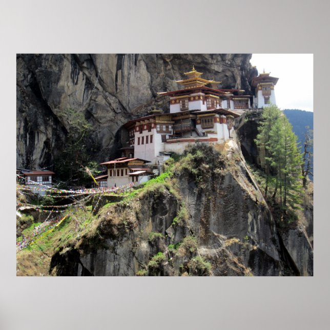 tiger's nest bhutan poster (Front)