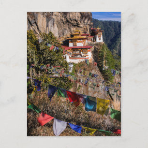 Tiger's Nest Monastery, Bhutan Postcard